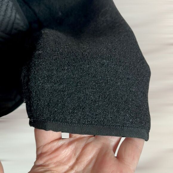 NWOT PINKO Black Short Jacket Quilted Front Full Zip size US 8 - Picture 10 of 14